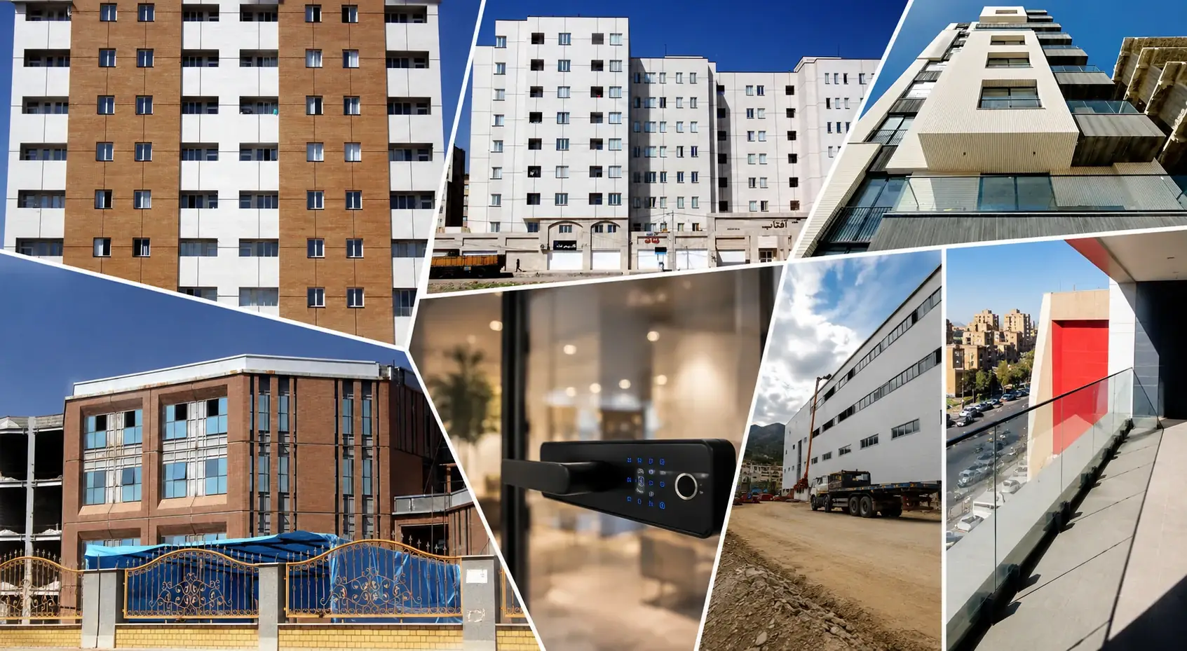 منتخبی از پروژههای درب و پنجره و نمای شیشهای بهینصنعت